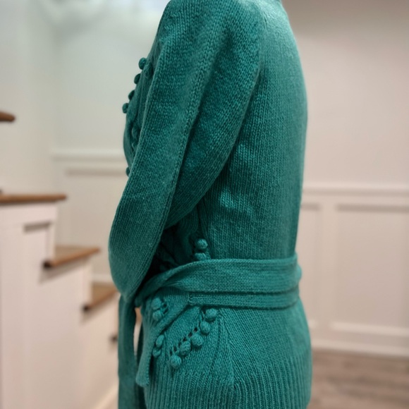 Ted Baker wool/ angora cozy warm cardigan/ sweater size 2 - Picture 3 of 10